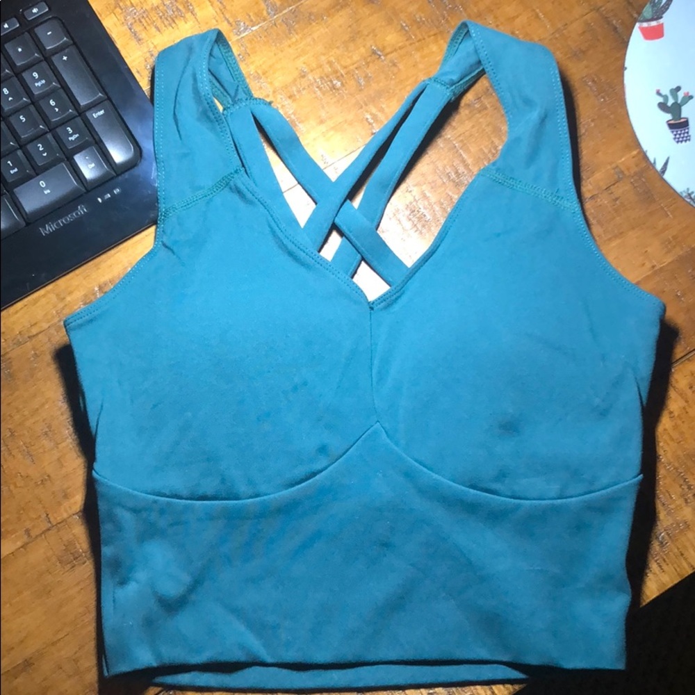Workout crop top